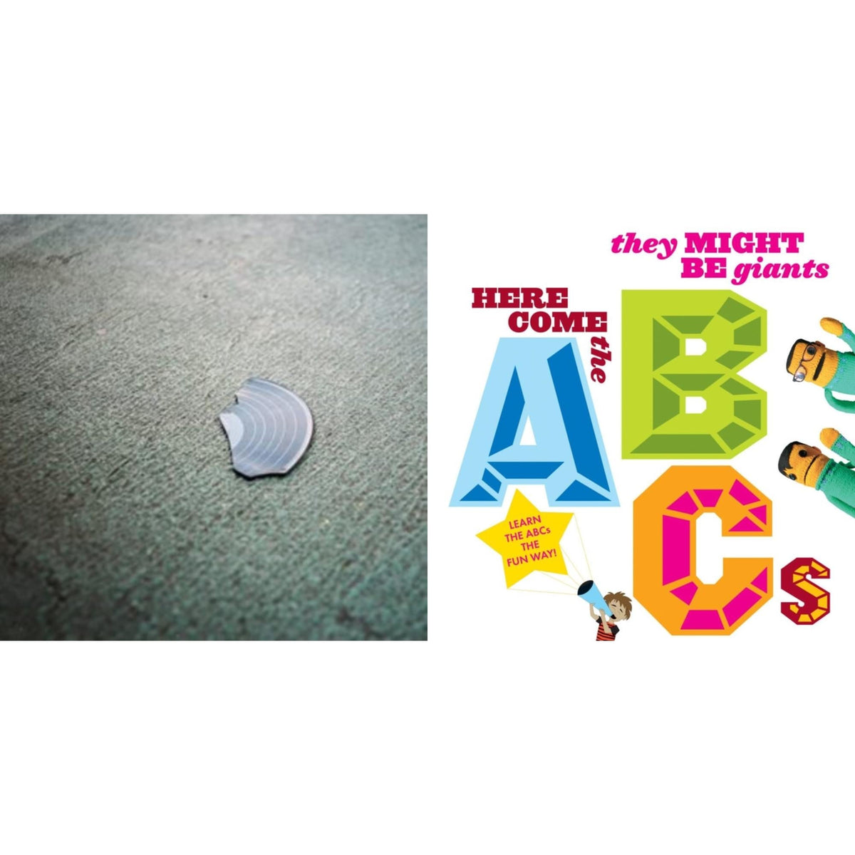 They Might Be Giants - Book & Here Come The Abcs (Clear LP Vinyl)