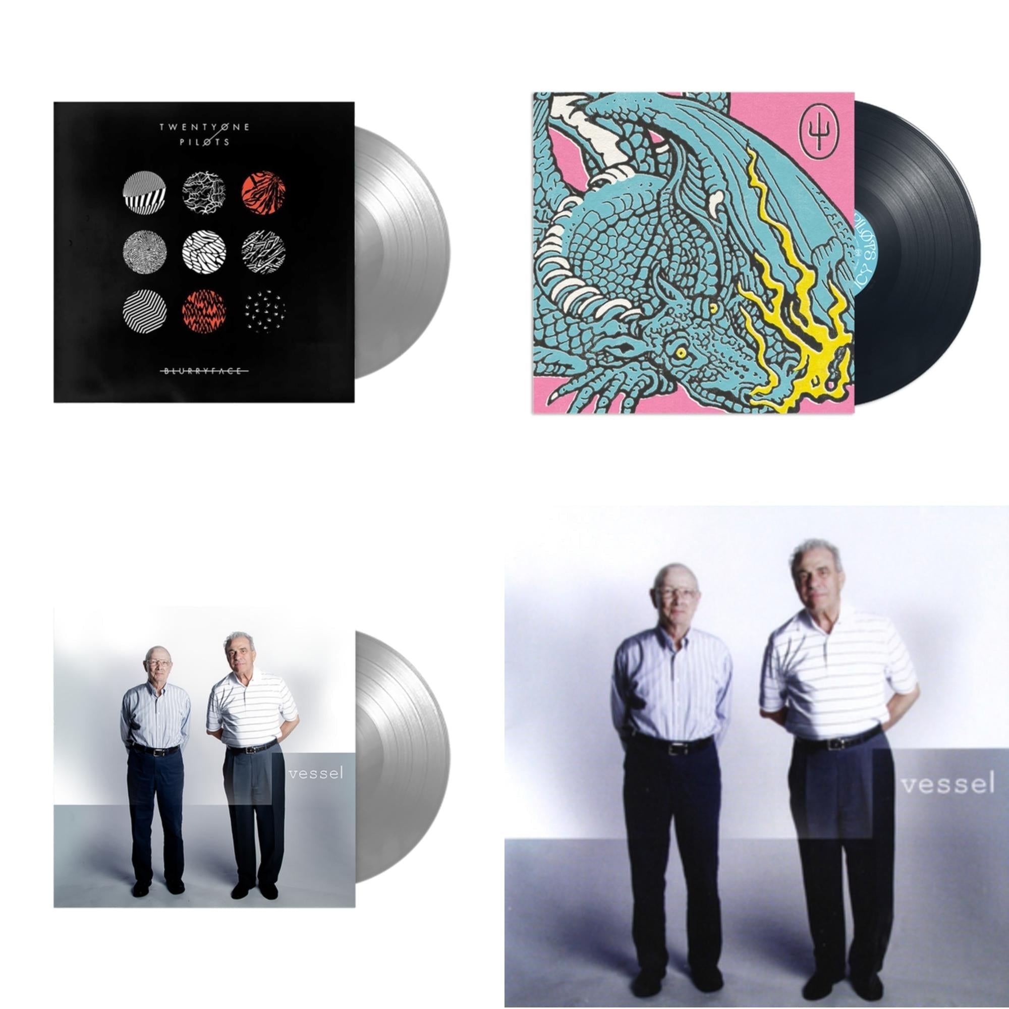Scaled & Icy & Blurryface (Silver LP Vinyl Fbr Anniversary) & Vessel (Fbr 25Th Anniversary/Silver LP Vinyl) & Vessel