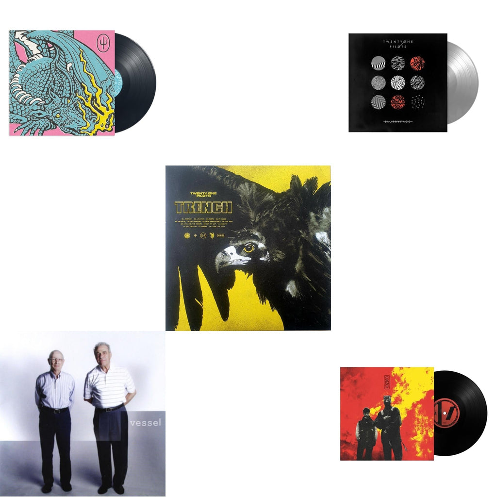 Clancy & Scaled & Icy & Blurryface (Silver LP Vinyl Fbr Anniversary) & Trench (2LP/Dl Code) & Vessel