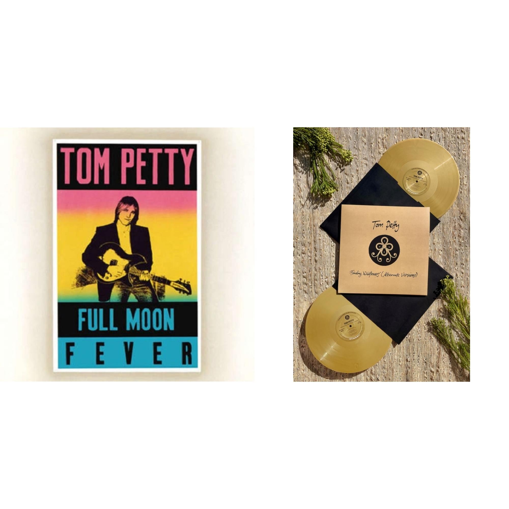 Tom Petty - Full Moon Fever (180G) & Finding Wildflowers (Alternate Versions) (2LP/Gold Vinyl) (I)