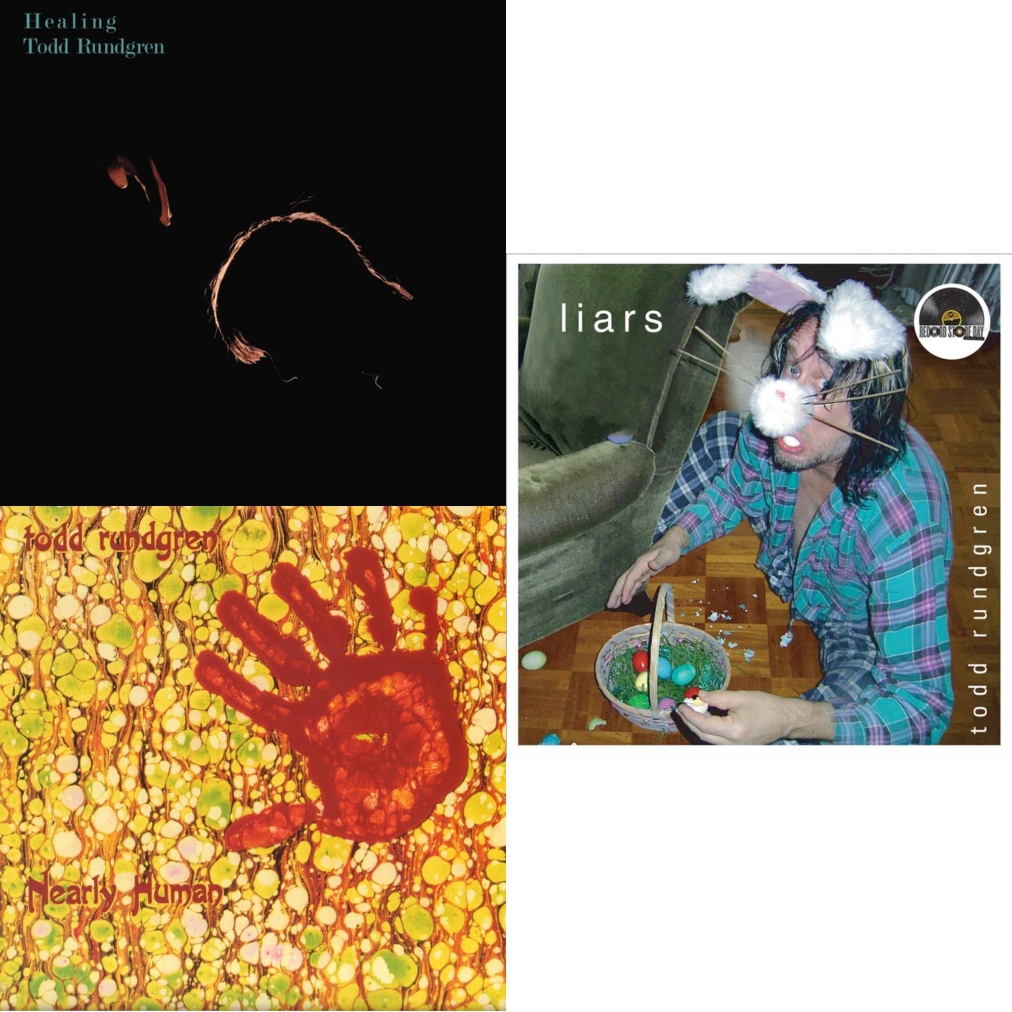 Healing (Clear LP Vinyl/Translucent Blue 7Inch) & Nearly Human (180G/Translucent Yellow LP Vinyl/Limited Tour Edition) & Liars (2LP/Green Vinyl)