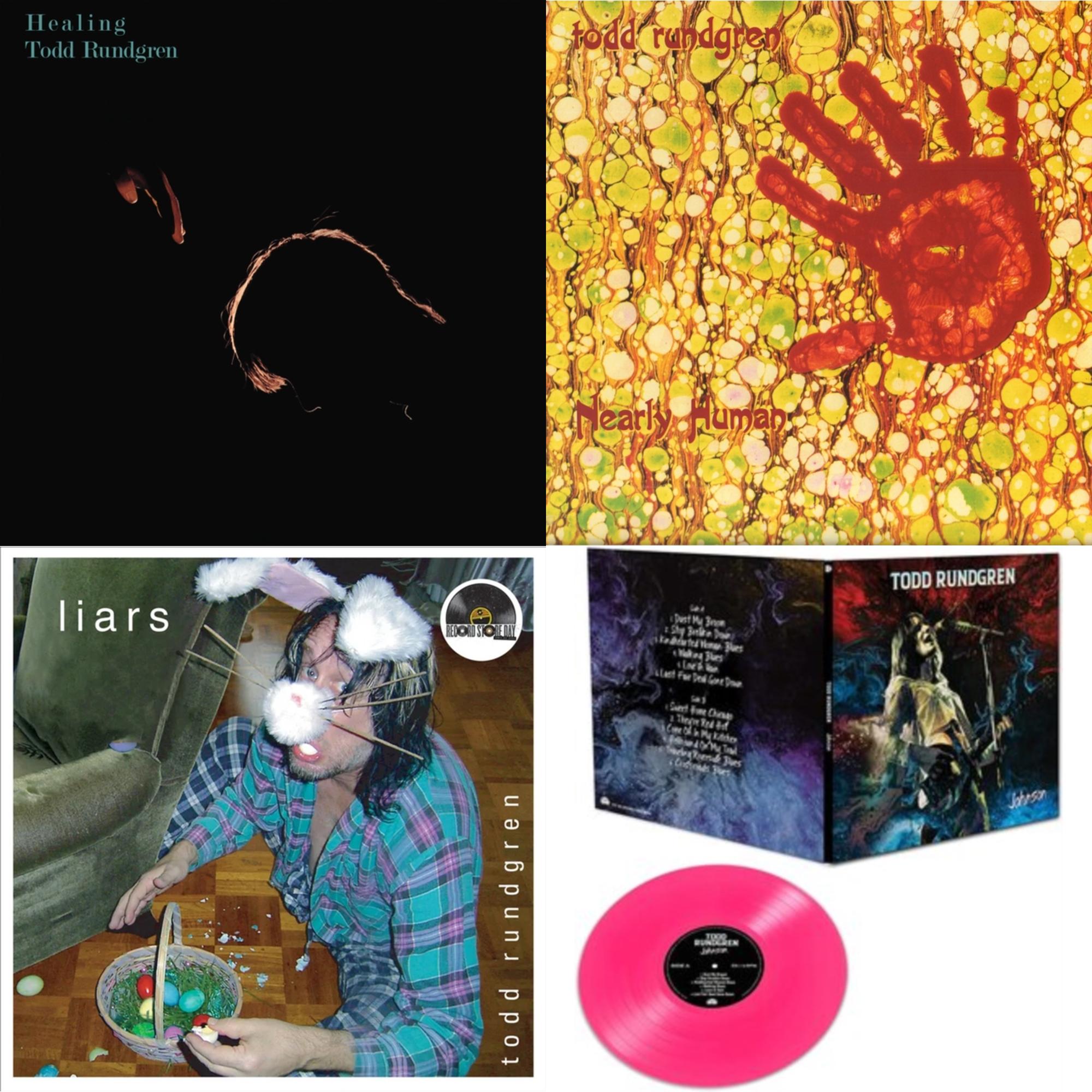 Healing (Clear LP Vinyl/Translucent Blue 7Inch) & Nearly Human (180G/Translucent Yellow LP Vinyl/Limited Tour Edition) & Liars (2LP/Green Vinyl) & Johnson (Pink LP Vinyl)