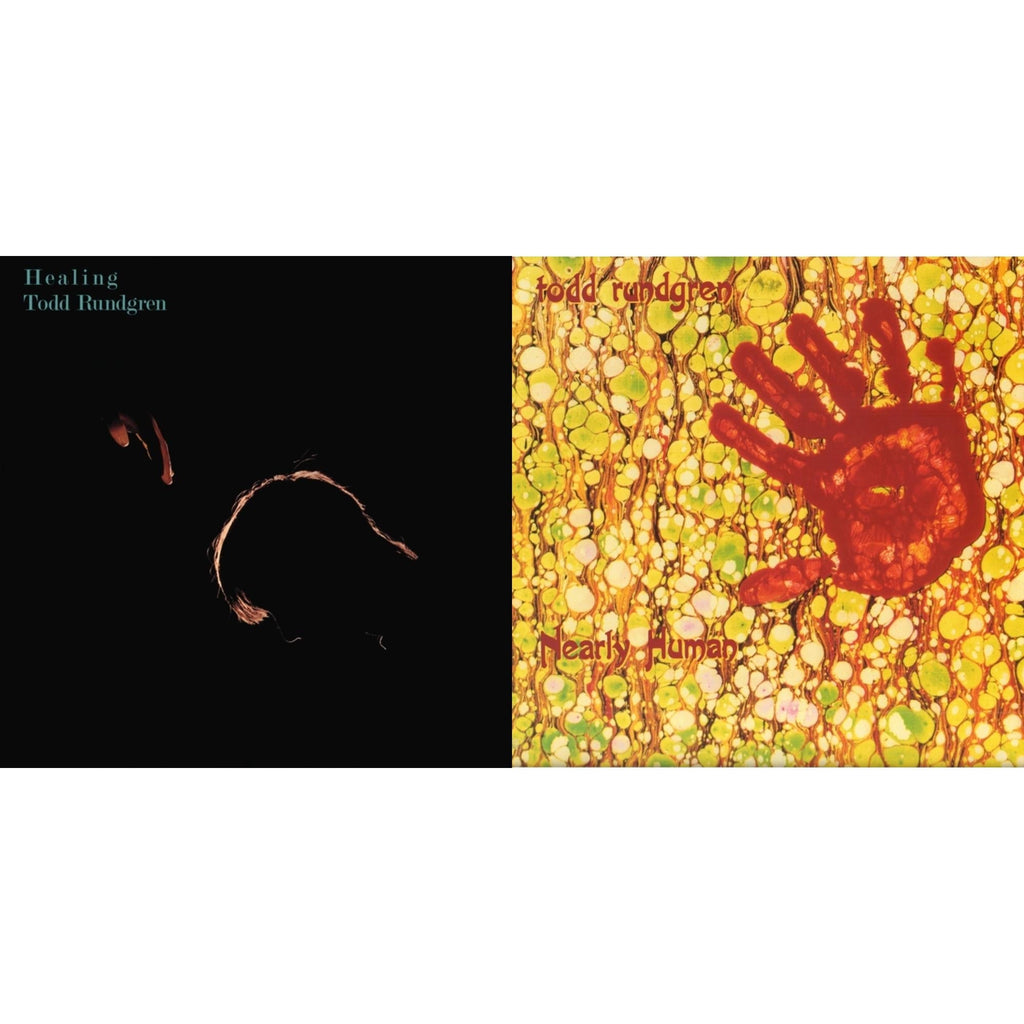 Todd Rundgren - Healing (Clear LP Vinyl/Translucent Blue 7Inch) & Nearly Human (180G/Translucent Yellow LP Vinyl/Limited Tour Edition)