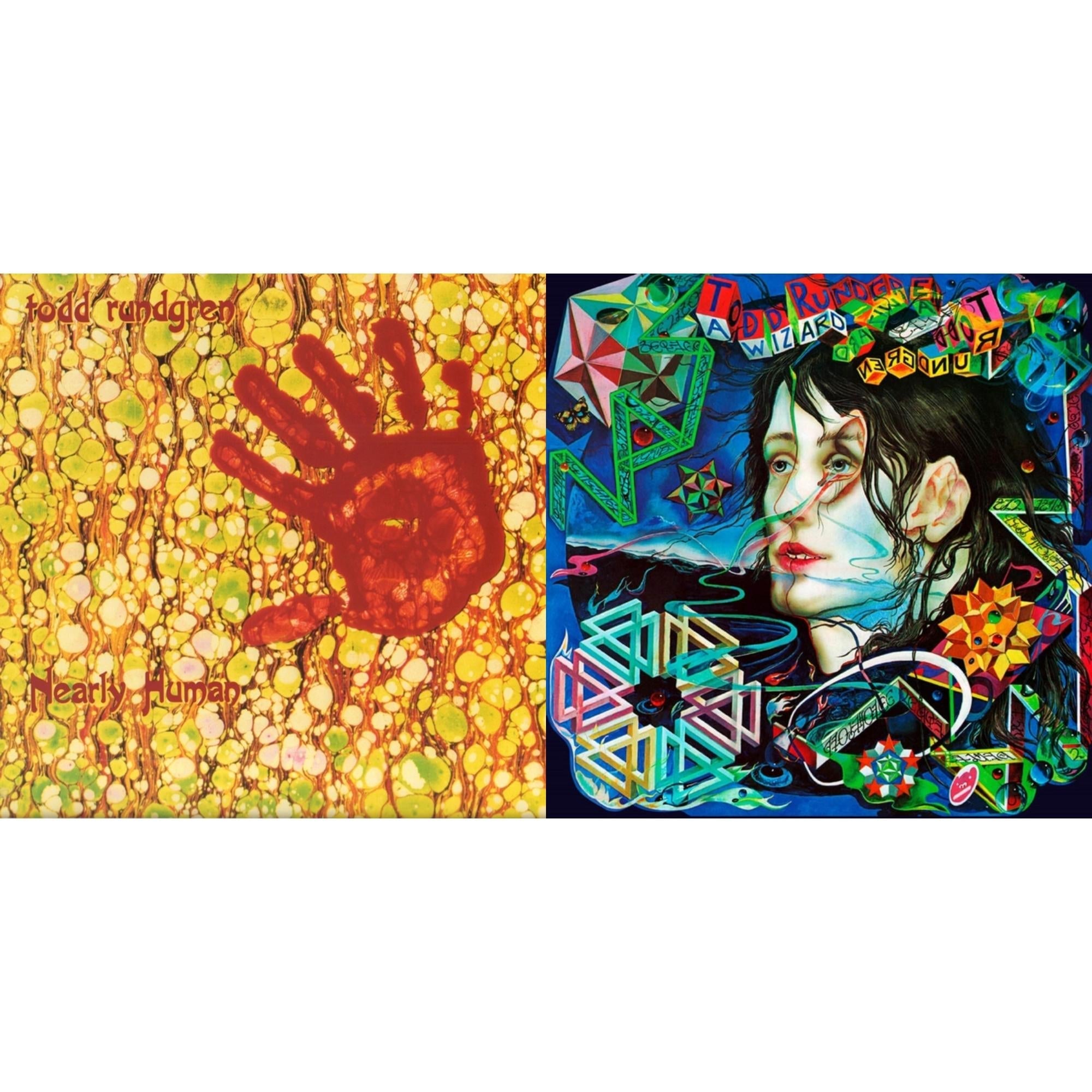 Nearly Human (180G/Translucent Yellow LP Vinyl/Limited Tour Edition) & Wizard A True Star (Turquoise Blue Vinyl/Limited/2LP/Tour Edition/Gatefold Cover/180G)