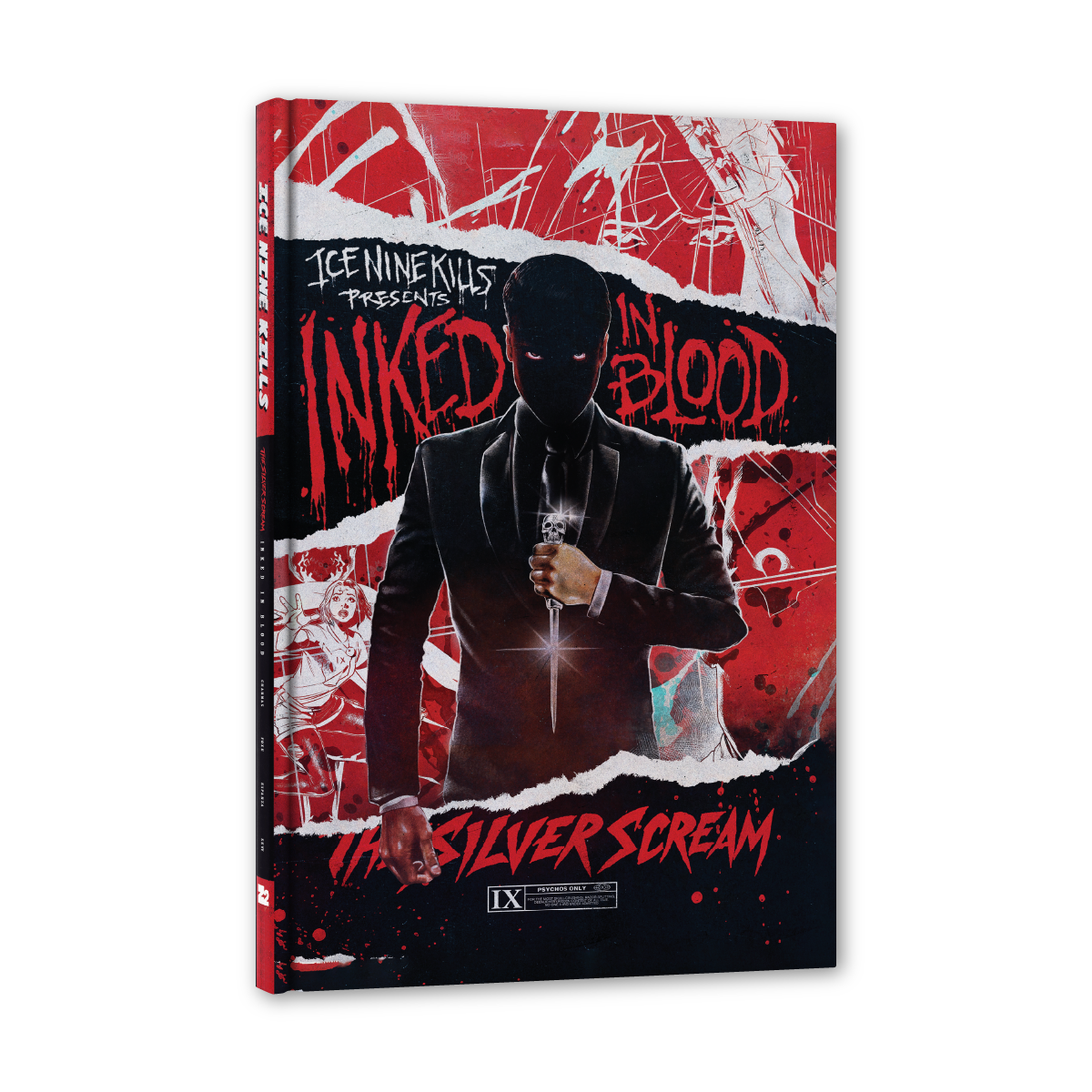 Ice Nine Kills – Inked in Blood: The Silver Scream (2026 SDCC Limited Edition Variant) Hardcover Graphic Novel