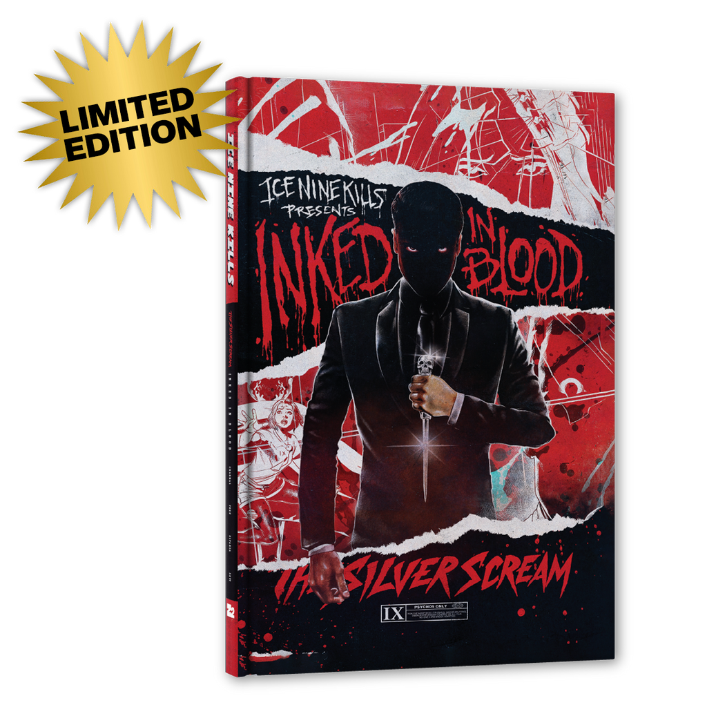 Ice Nine Kills – Inked in Blood: The Silver Scream (2026 SDCC Limited Edition Variant) Hardcover Graphic Novel