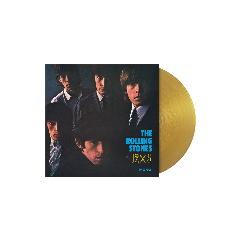 The Rolling Stones x Goldmine "Early Years" Special Collector’s Edition Softcover Book w/ The Rolling Stones ‘12 x 5’ LP (Exclusive Limited Edition – Gold Vinyl) Vinyl Record