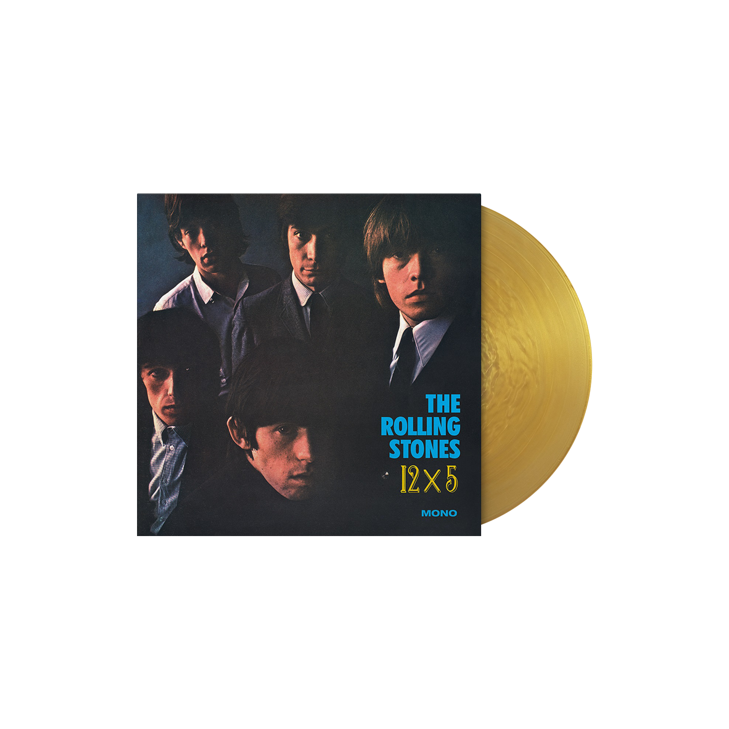 The Rolling Stones ‘12 x 5’ LP (Exclusive Limited Edition – Gold Vinyl) Vinyl Record