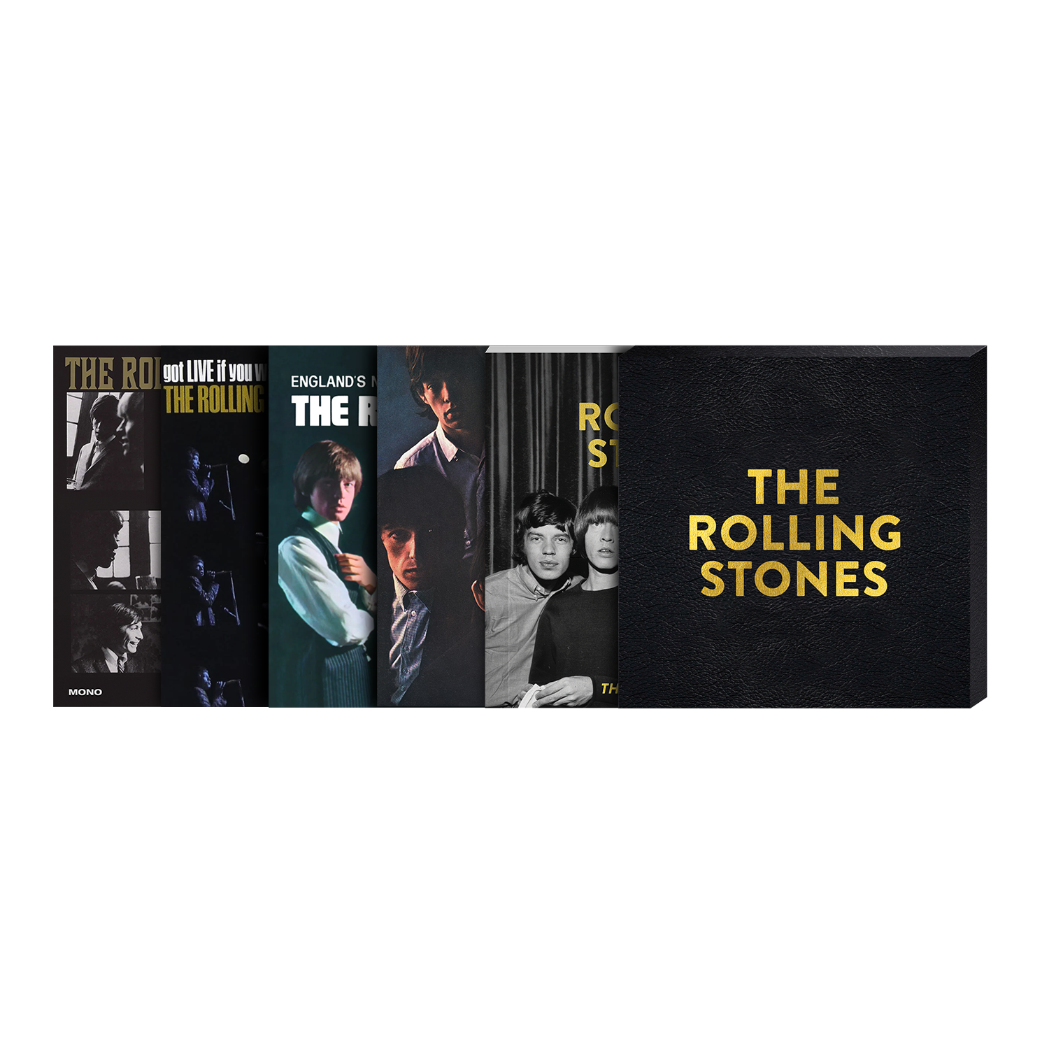 The Rolling Stones x Goldmine "Early Years" Special Collector’s Edition Softcover Book w/ 4 LPs in Heavy Duty Numbered Box (Limited Edition – Only 300 Box Sets Made) Vinyl Record