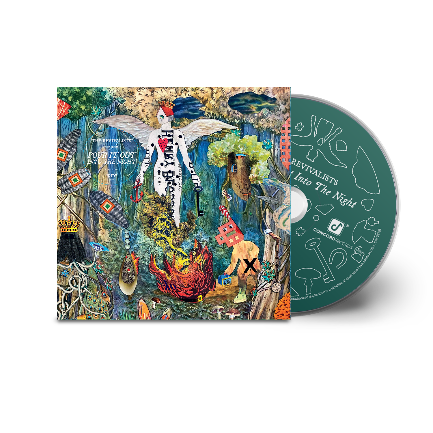 Pour It Out Into The Night - Music CD