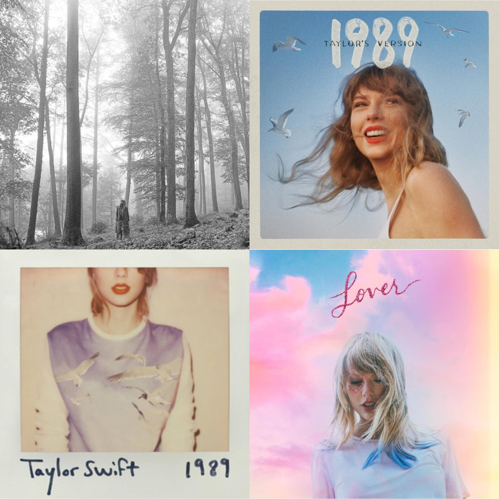 Folklore (Edited) & 1989 (Taylor's Version) & 1989 & Lover (Deluxe) (Version 4)