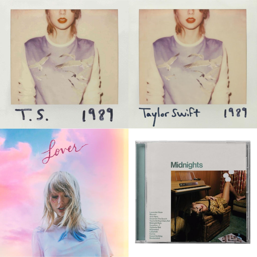 Midnights (X) (Jade Green CD) & 1989 & Lover (Deluxe) (Version 2) & 1989