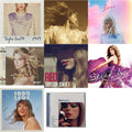 Taylor Swift - Fearless & Fearless (Taylor's Version) (2CD) & Midnights (X) (Moonstone Blue CD) & 1989 (Taylor's Version) & Speak Now & Red & 1989 & Lover (Deluxe) (Version 1)