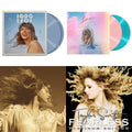 Fearless (Taylor's Version) (Gold Vinyl/3LP) & 1989 (Taylor's Version) (2LP/Crystal Skies Blue Vinyl) & Lover & Fearless Platinum Edition