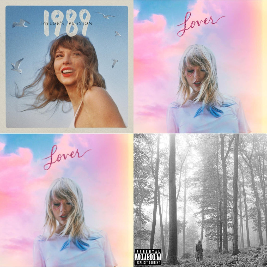 Folklore (X) & 1989 (Taylor's Version) & Lover (Deluxe) (Version 2) & Lover