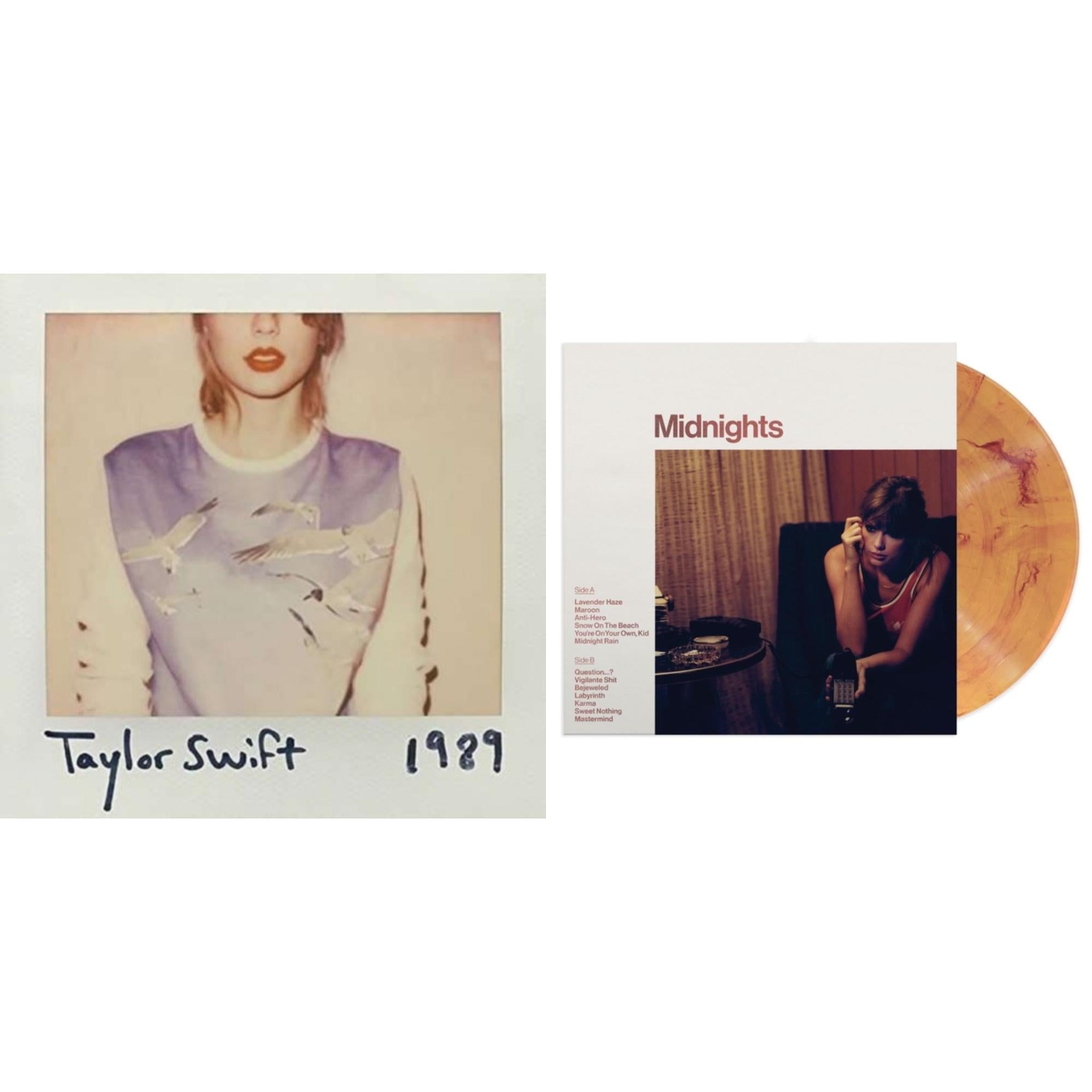 Midnights (X) (Blood Moon LP Vinyl) & 1989