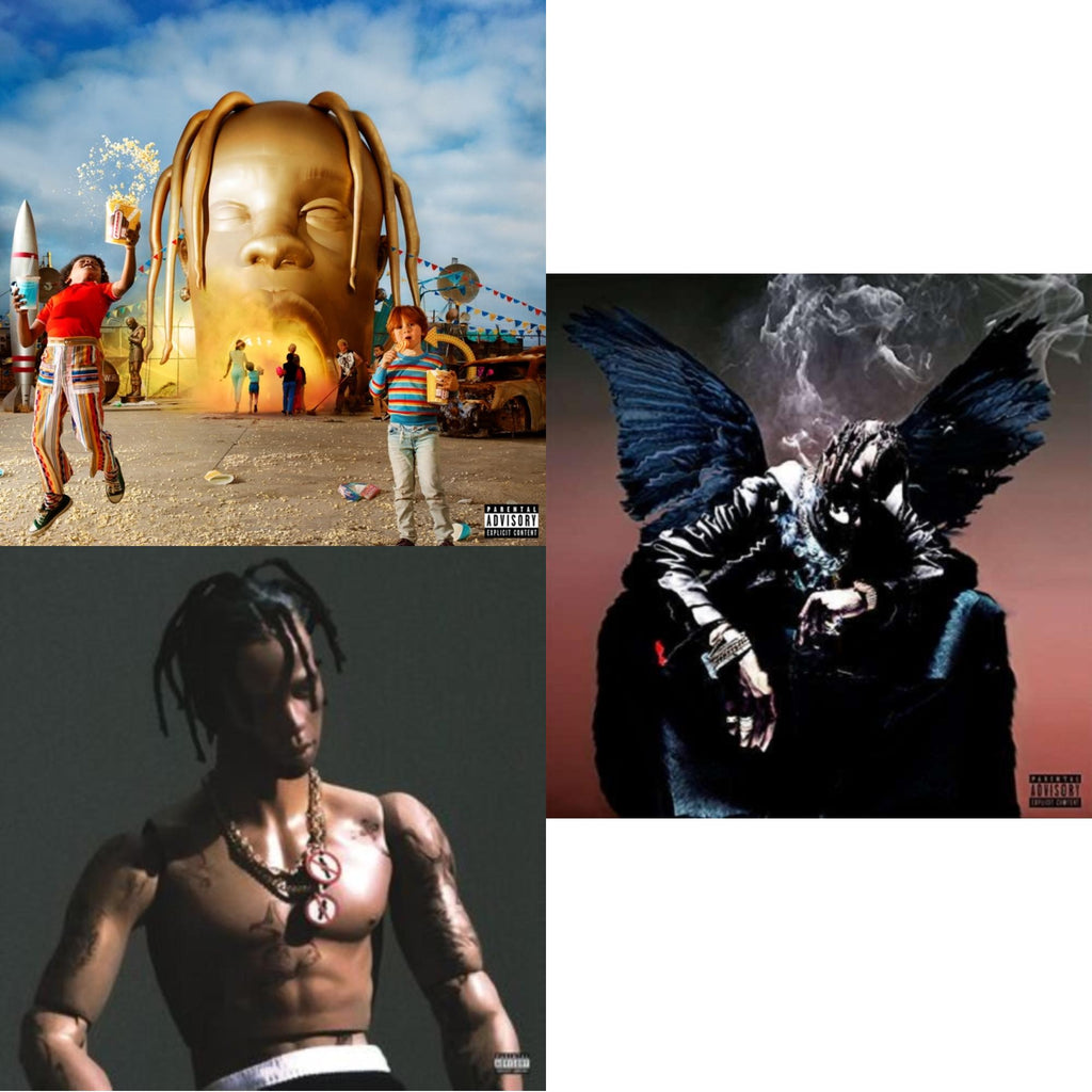 Travis Scott - Astroworld (X) (2 LP/150G/Dl Insert) & Rodeo (X) (2LP/150G/Dl Card) & Birds In The Trap Sing Mcknight (Pa) (2LP/150G/Dl Card)
