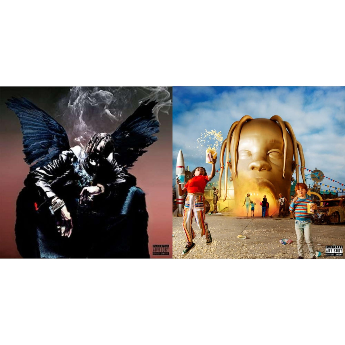 Travis Scott - Astroworld (X) (2 LP/150G/Dl Insert) & Birds In The Trap Sing Mcknight (Pa) (2LP/150G/Dl Card)
