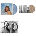Taylor Swift - Folklore (X) (Beige Vinyl/2LP) & 1989 (Taylor's Version) (2LP/Crystal Skies Blue Vinyl) & Reputation (Picture Disc)