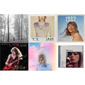 Taylor Swift - Folklore (Edited) & Midnights (X) (Moonstone Blue CD) & 1989 (Taylor's Version) & Speak Now World Tour Live (CD/DVD) & Lover (Deluxe) (Version 1) & 1989