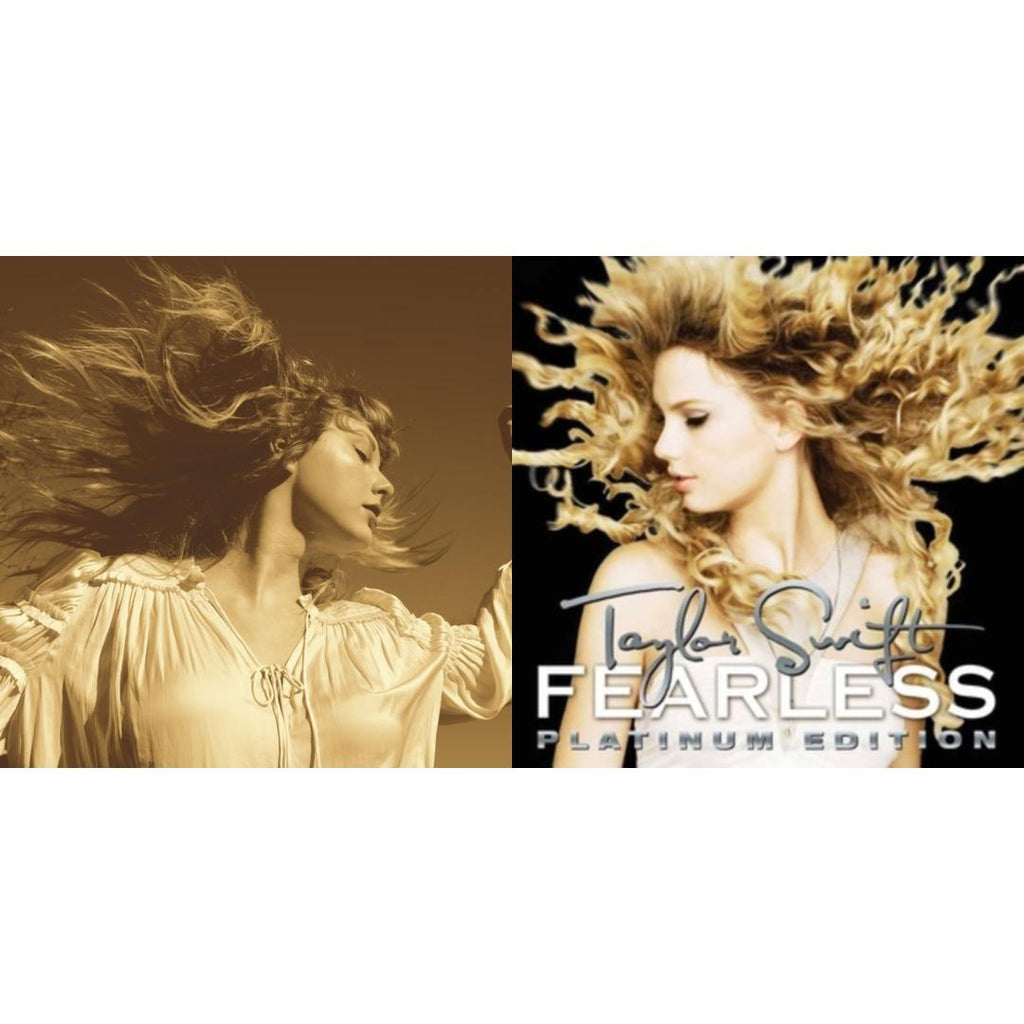 Taylor Swift - Fearless (Taylor's Version) (Gold Vinyl/3LP) & Fearless Platinum Edition