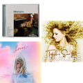 Taylor Swift - Midnights (X) (Jade Green CD) & Lover & Fearless
