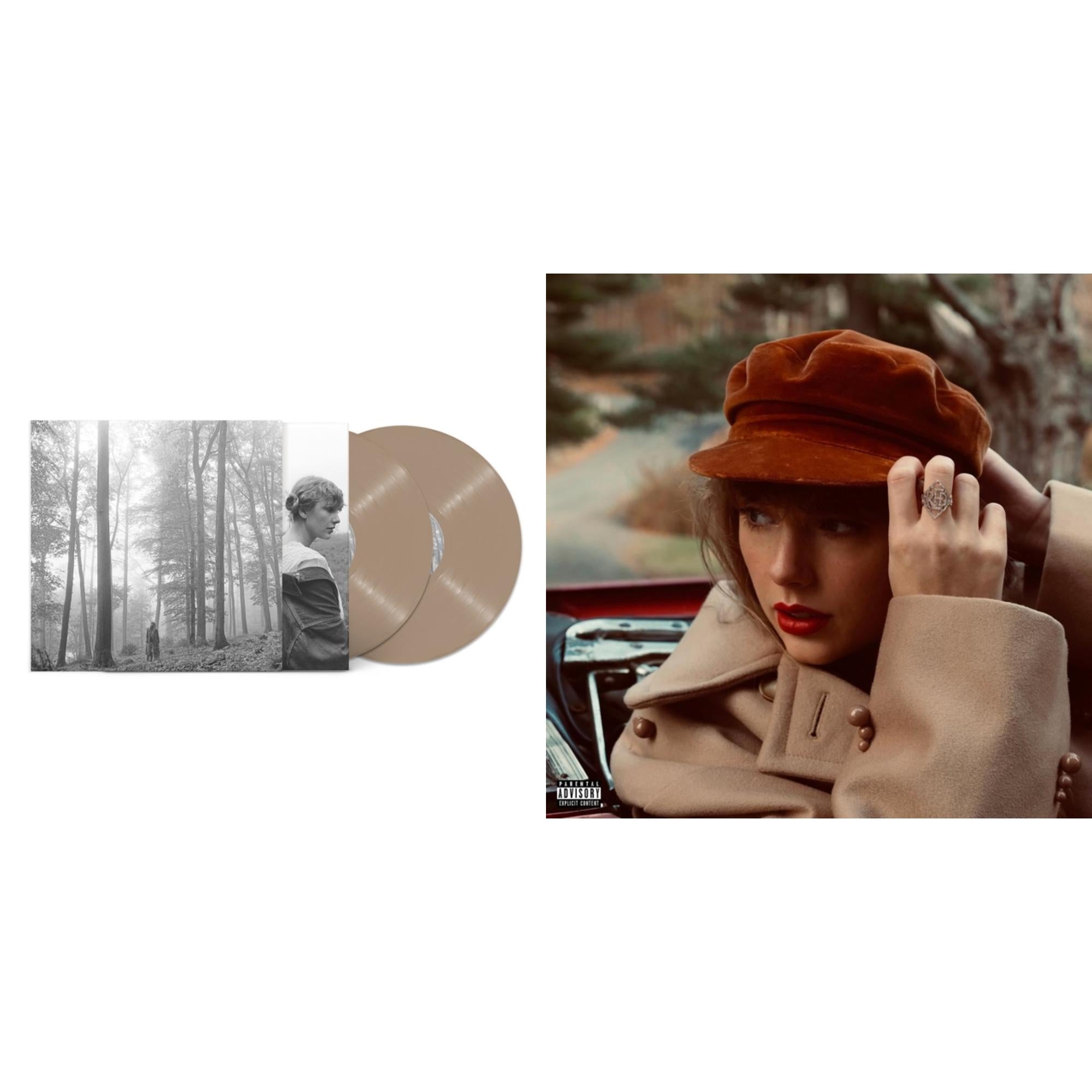 Folklore (X) (Beige Vinyl/2LP) & Red (Taylor's Version) (4LP)