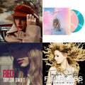 Red (Taylor's Version) (4LP) & Lover & Red & Fearless Platinum Edition