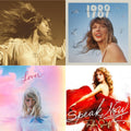 Taylor Swift - Fearless (Taylor's Version) (2CD) & 1989 (Taylor's Version) & Lover (Deluxe) (Version 1) & Speak Now