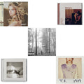 Fearless & Folklore (X) & Midnights (X) (Blood Moon CD) & Tortured Poets Department (X) (Manuscript- Bonus Track) & 1989