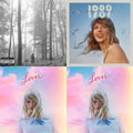 Taylor Swift - Folklore (X) & 1989 (Taylor's Version) & Lover (Deluxe) (Version 1) & Lover (Deluxe) (Version 4) - CD Bundle