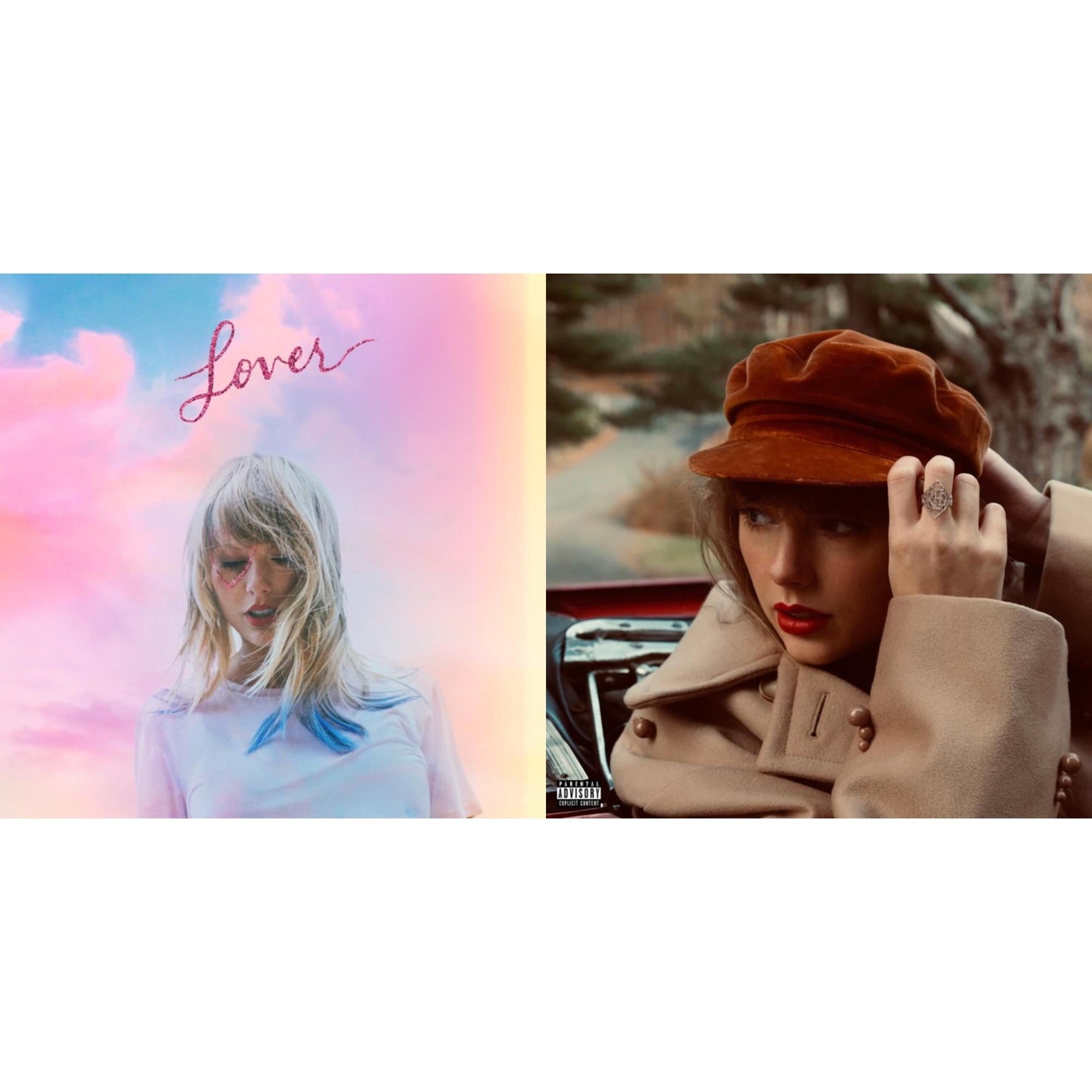 Taylor Swift - Red (Taylor's Version) (Edited) (2CD) & Lover (Deluxe) (Version 1)