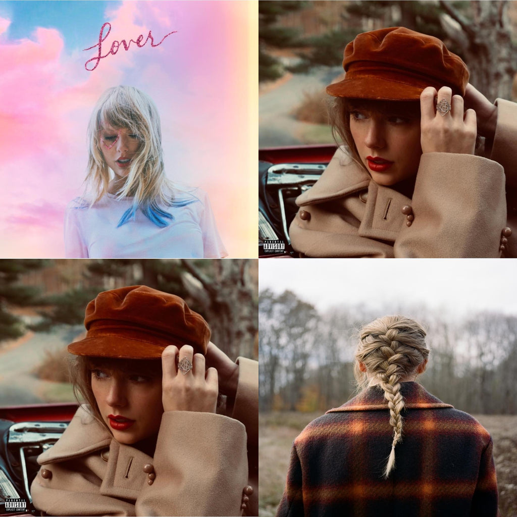 Taylor Swift - Evermore (X) & Red (Taylor's Version) (X) (2CD) & Red (Taylor's Version) (Edited) (2CD) & Lover (Deluxe) (Version 1)