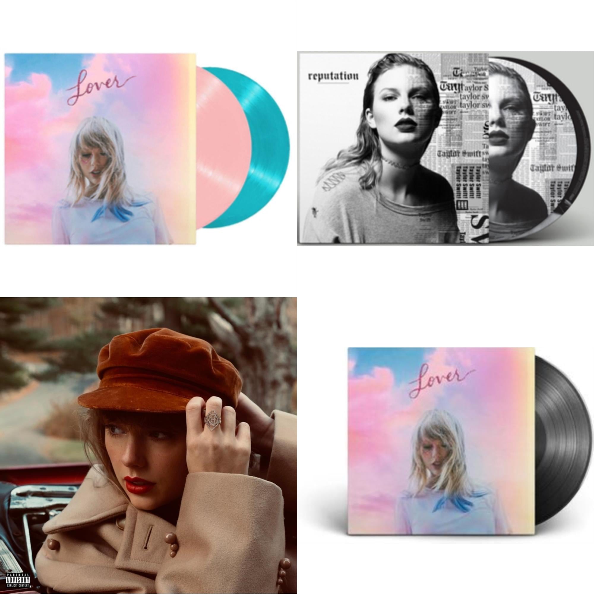 Taylor Swift - Red (Taylor's Version) (4LP) & Lover (2LP) & Lover & Reputation (Picture Disc)