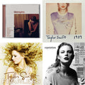 Taylor Swift - Midnights (X) (Blood Moon CD) & 1989 & Fearless & Reputation