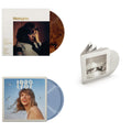 Midnights (X) (Mahogany Color LP Vinyl) & 1989 (Taylor's Version) (2LP/Crystal Skies Blue Vinyl) & Tortured Poets Department (X) (Ghosted White Vinyl/2LP/Manuscript- Bonus Track)