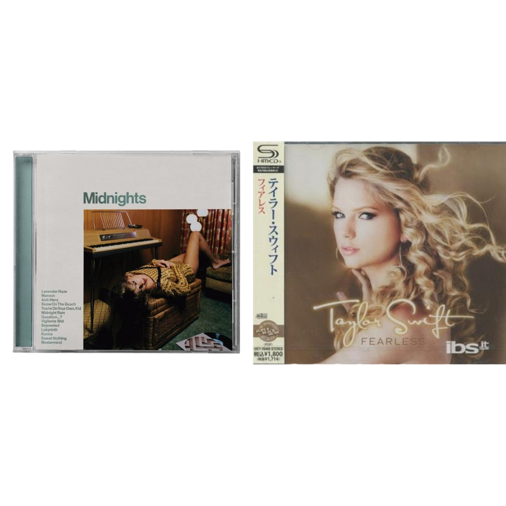 Fearless & Midnights (X) (Jade Green CD)