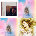 Taylor Swift - Midnights (X) (Blood Moon CD) & Lover (Deluxe) (Version 1) & Lover (Deluxe) (Version 4) & Fearless
