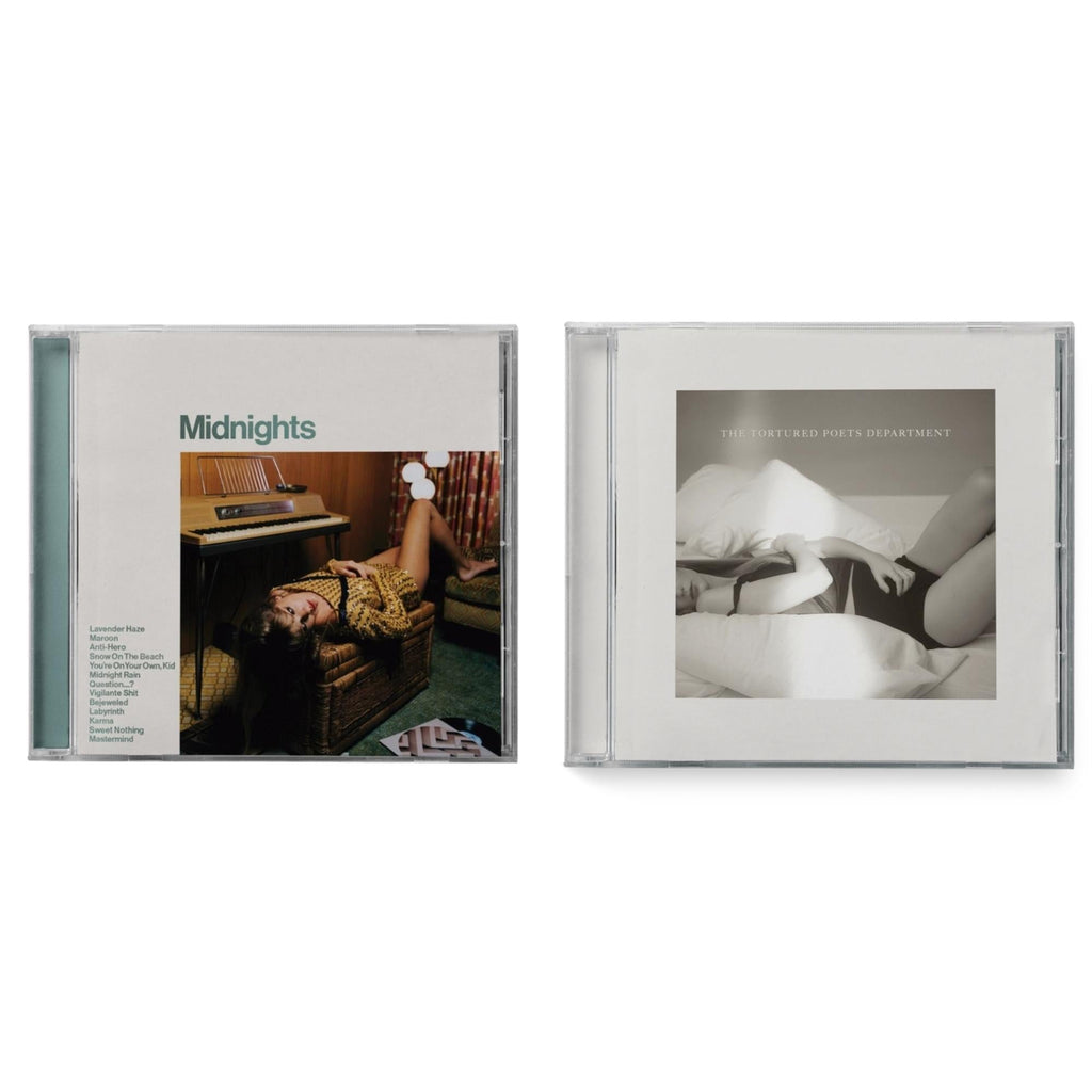 Midnights (X) (Jade Green CD) & Tortured Poets Department (X) (Manuscript- Bonus Track)