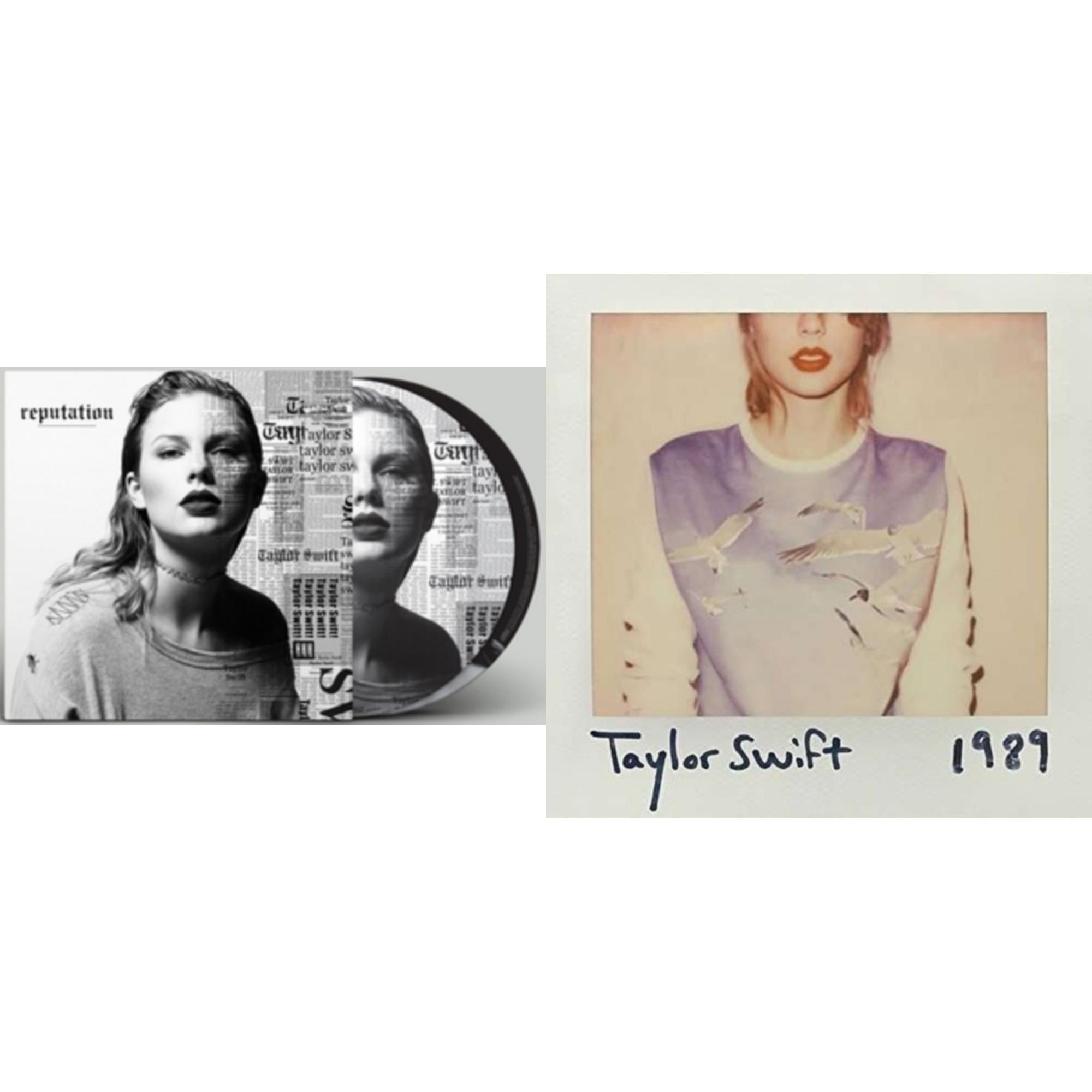 Taylor Swift - 1989 & Reputation (Picture Disc) - LP Vinyl Bundle