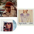 Red (Taylor's Version) (4LP) & Midnights (X) (Moonstone Blue LP Vinyl) & 1989