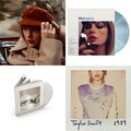 Red (Taylor's Version) (4LP) & Midnights (X) (Moonstone Blue LP Vinyl) & Tortured Poets Department (X) (Ghosted White Vinyl/2LP/Manuscript- Bonus Track) & 1989