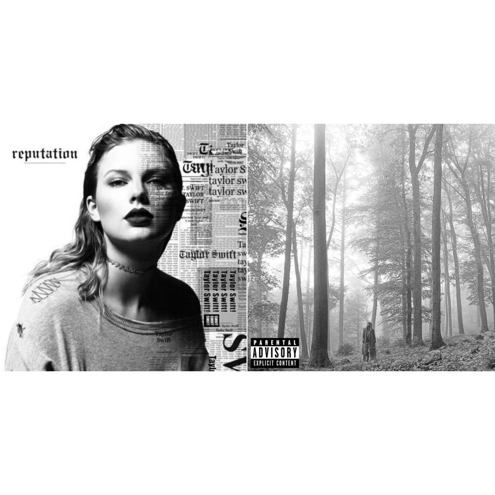 Taylor Swift - Folklore (X) & Reputation - CD Bundle