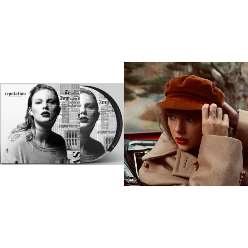 Taylor Swift - Red (Taylor's Version) (4LP) & Reputation (Picture Disc)