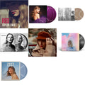 Taylor Swift - Folklore (X) (Beige Vinyl/2LP) & Red (Taylor's Version) (4LP) & Speak Now (Taylor's Version) (Orchid Marbled Vinyl/3LP) & 1989 (Taylor's Version) (2LP/Crystal Skies Blue Vinyl) & Lover (2LP) & Red & Reputation (Picture Disc)