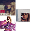 Midnights (X) (Moonstone Blue CD) & Speak Now & Red