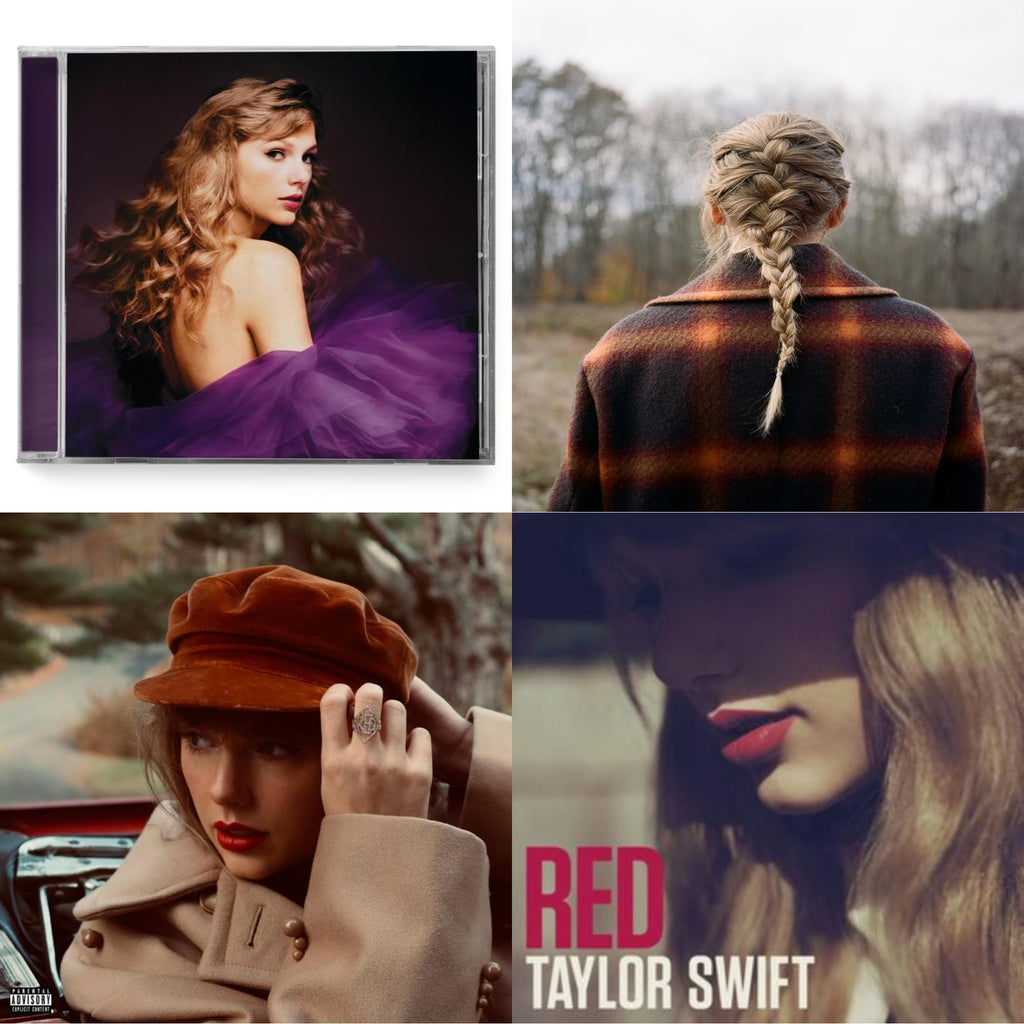 Taylor Swift - Speak Now (Taylor's Version) (2CD) & Evermore (X) & Red (Taylor's Version) (Edited) (2CD) & Red