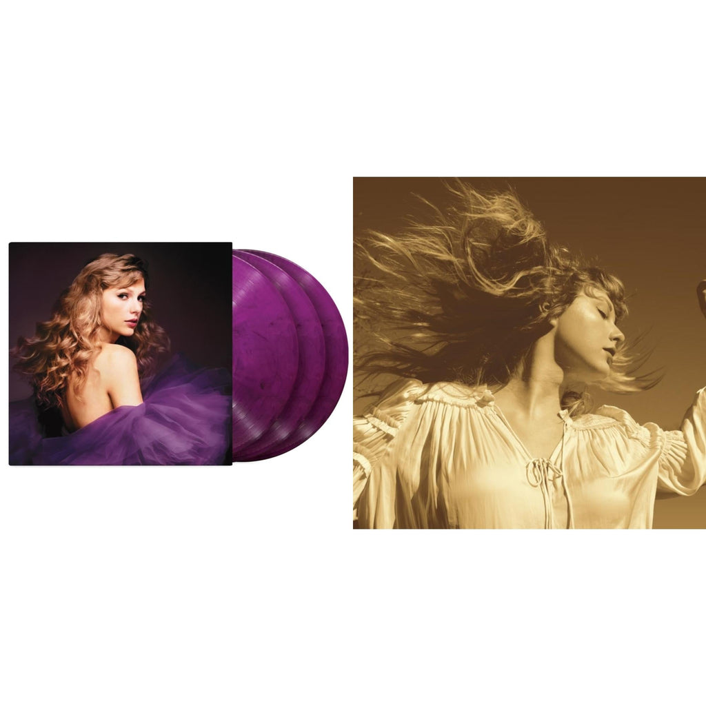Taylor Swift - Fearless (Taylor's Version) (Gold Vinyl/3LP) & Speak Now (Taylor's Version) (Orchid Marbled Vinyl/3LP)