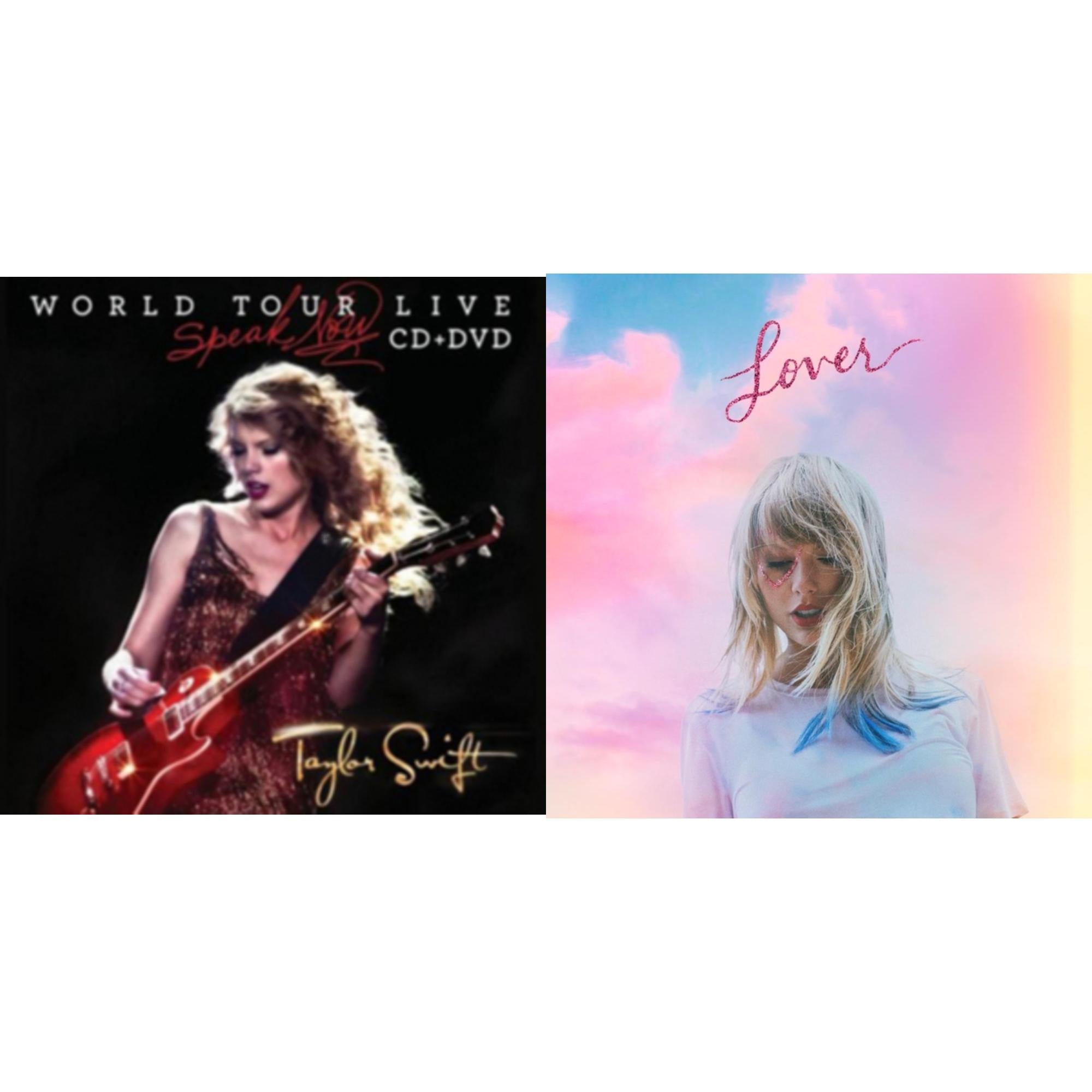 Taylor Swift - Speak Now World Tour Live (CD/DVD) & Lover (Deluxe) (Version 1)