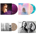 Taylor Swift - Folklore (X) (Beige Vinyl/2LP) & Speak Now (Taylor's Version) (Orchid Marbled Vinyl/3LP) & Lover & Reputation (Picture Disc)
